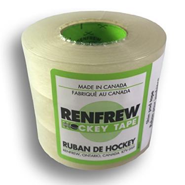Imagem de Fita adesiva Renfrew Scapa, poliflex transparente, fita de hóquei de poliuretano, Clear, 25m (3-pack)