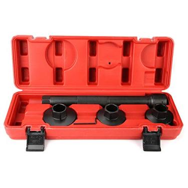 Imagem de Qiilu Kit de ferramentas de instalação de remoção de junta axial com 4 peças de direção de tira/haste de trilha/junta