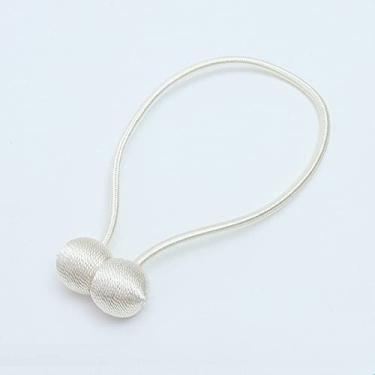 Imagem de Suportes de cortina de cortina de atração magnética sem fivela alça de cortina de fone de ouvido cortina de fivela magnética acessórios de corda, T1,4 pcs