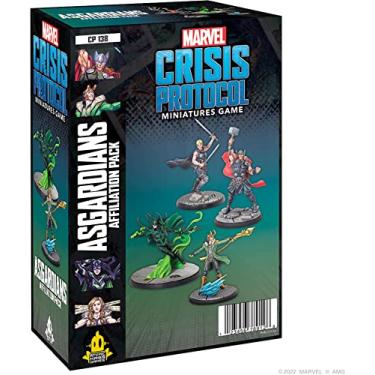 Imagem de Marvel Crisis Protocol Asgardians Squad Pack | Miniaturas Jogo de Batalha | Jogo de Estratégia para Adultos | Idades 14+ | 2 Jogadores | Tempo de Brincadeira Médio 90 Minutos | Feito pela Atomic Mass Games