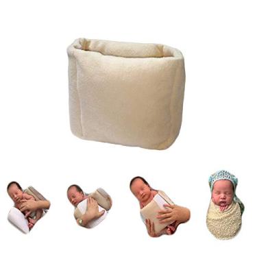 Imagem de Adereços para fotografia de bebês tapete para recém-nascido menino menina foto fotografia Stuffer Posing Acessórios Pad pôster