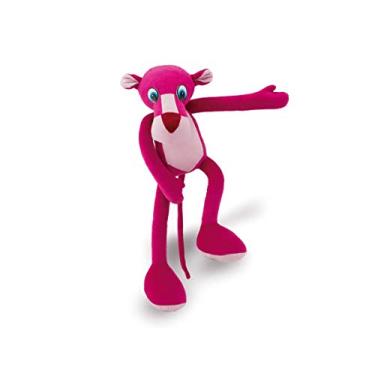 Imagem de Pantera Cor de Rosa de Pelúcia Plush 55cm Anti-alérgico