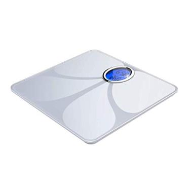 Imagem de balança eletrônica inteligente de última geração bluetooth gerenciamento de peso saúde gordura corporal chamada abs vidro temperado inteligente