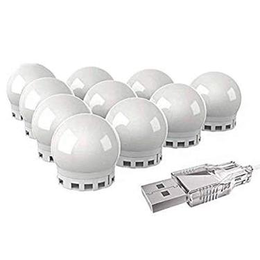 Imagem de Luz de Espelho Led Maquiagem Make Usb Studio Camarim 3 Cores Regulavel