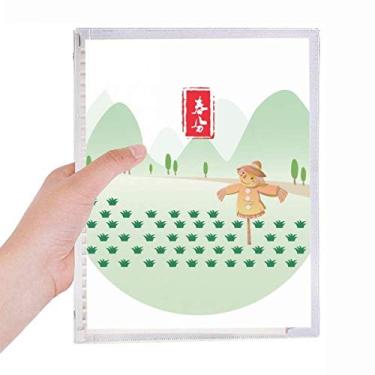 Imagem de Caderno Vernal Equinox Twenty Four Solar Term Caderno de Folhas Soltas Diário Recarregável