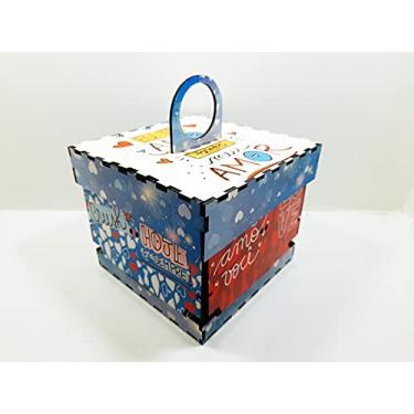 Imagem de Caixa Explosão de Amor Presente Namorados + caneca + chocolates