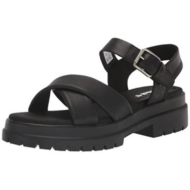 Imagem de Timberland Sandália feminina London Vibe X Strap, Preto de flor integral, 9