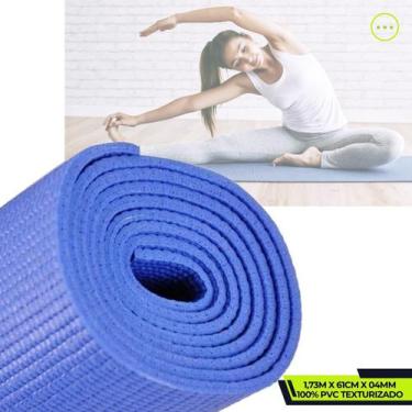 Imagem de Colchonete Tapete Yoga Ginástica Pilates Academia Fitness 1,73Mx61cmx0