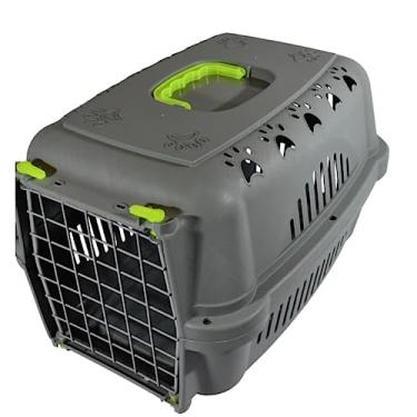 Imagem de Caixa De Transporte Pet N 3 Para Cães e Gatos Durapets Neon Cor:Amarelo