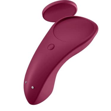 Imagem de Satisfyer Sexy Secret Vibrador de Calcinha com App Control - Estimulador Vibratório do Clitóris, Compatível com o Aplicativo Satisfyer, À Prova d'Àgua, Recarregável