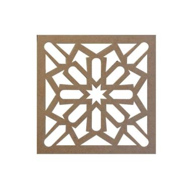 Imagem de Kit 12 peças Painel Vazado Cobogó MDF modelo Chicago