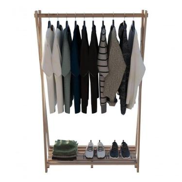 Imagem de Estante Expositor Para Roupas Resistente Grande