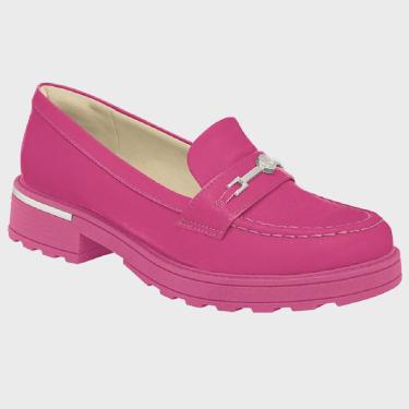 Imagem de Sapato Piccadilly Mocassim Barbie 760003 Rosa Metal