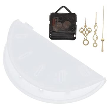 Imagem de SEWACC 1 Conjunto De Relógio De Parede DIY Relógio De Número Árabe Moldes De Relógio Moldes De Número Círculo Molde De Silicone Artesanato Resina Moldes De Relógio De Silicone DIY Molde