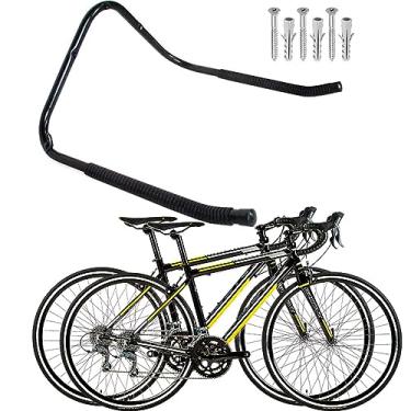 Imagem de Suporte Gancho Parede Horizontal Mountain Bike Para 2 Bikes