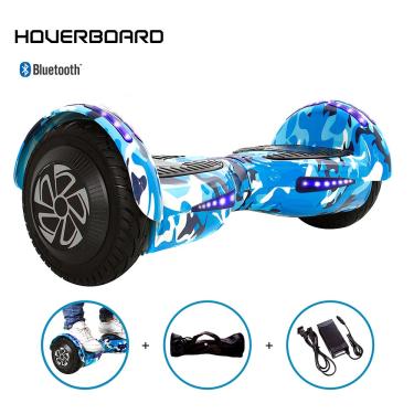 Imagem de Hoverboard Skate Elétrico 8 Azul Militar Barato Bluetooth