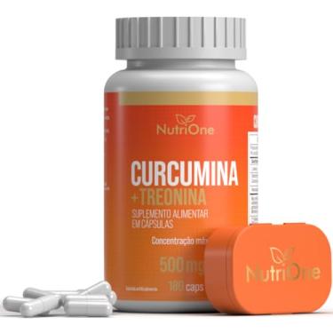 Imagem de Cúrcuma Longa Concentrada (Curcumina) + Treonina 180 Caps - Nutrione 95% Curcuminóides
