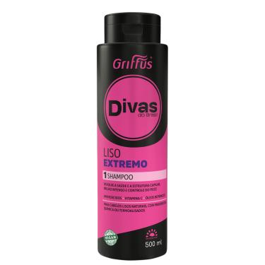 Imagem de Griffus Divas do Brasil Liso Extremo - Shampoo 500ml