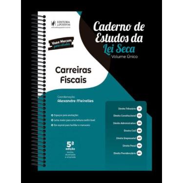 Imagem de Caderno De Estudos Da Lei Seca Volume Único - Carreiras Fiscais - 5ª E