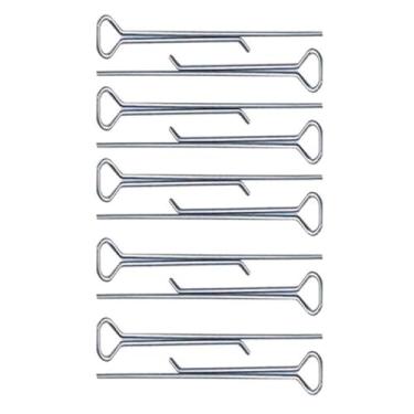 Imagem de rockible Suportes do pavio da vela de 10 pces, estabilizador do pavio do metal 11cm, grampos do pavio, dispositivos de centralização do pavio da vela para