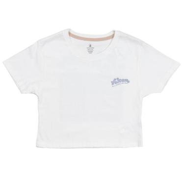 Imagem de Camiseta Volcom Elevate Feminino Off White