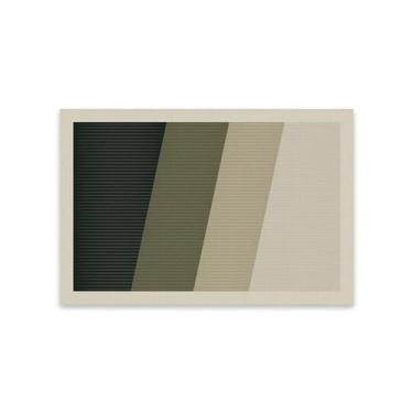 Imagem de Tapete para sala de estar listrado quarto grande área decoração para casa preto branco curto fluff mat, qh361, qd, 80x120cm