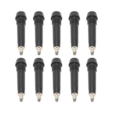 Imagem de MOUMOUTEN 10 PCS Ponta De Bastão De Caminhada, Aço De Tungstênio Antiderrapante Melhor Aderência Acessórios De Trekking Substituição De Protetores De Pontas De Haste Para Trilhas De Escalada Ao Ar Liv