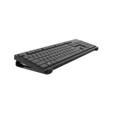 Imagem de Suporte Teclado Computador Universal Apoio Levantar (Preto)