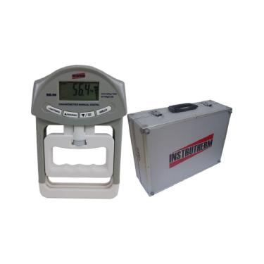Imagem de Kit Dinamômetro Digital Faixa 0 A 90Kg Manual Graduação 0.1Kg Mão Dm-90 Portátil Instru...