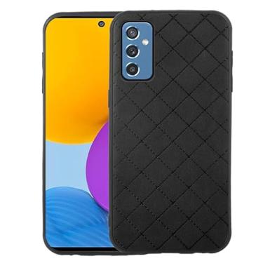 Imagem de ELISORLI Compatível com Samsung Galaxy M52 5G Capa robusta fina fina acessórios de celular antiderrapante borracha TPU capa de corpo inteiro para celular Gaxaly M52 G5 Galaxies 52M SM M526U mulheres