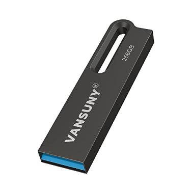 Imagem de Vansuny Pen drive USB 3.0 de 256 GB, à prova d'água, pen drive USB 3.0 de alta velocidade, pen drive portátil para PC/tablets/Mac/laptop