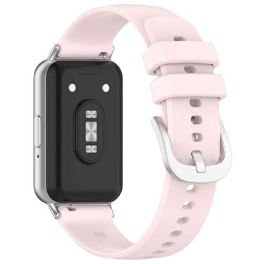 Imagem de Pulseira Silicone Classica LTIMPORTS, compativel com Galaxy Fit 3 Sm-R390 (Rose)