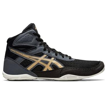 Imagem de ASICS Kid's Matflex 6 GS Wrestling Shoes, 3.5M, Black/Champagne
