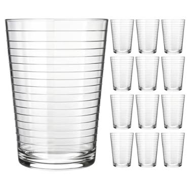 Imagem de 12 Copos de Vidro Água e Suco Mesa Posta Arizona 200ml - 12 Unidades Cor: Transparente