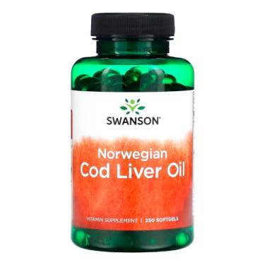 Imagem de Óleo de Fígado Bacalhau 350mg Swanson 250 Soft Importado