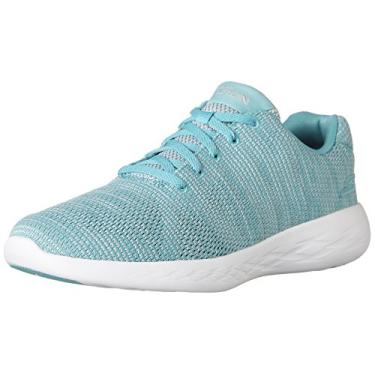 Imagem de Skechers Tênis feminino Go Run 600-Obtain, Azul-petróleo, 6