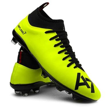 Imagem de Chuteira Botinha Tênis Futebol De Campo Original Masculina (VERDE NEON, BR, Adulto, Numérico, 39)