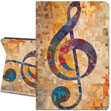 Imagem de Capa para Samsung Galaxy Tab S6 Lite 10,4 polegadas 2022/2020, capa com suporte inteligente multiângulo fino com função hibernar/despertar automática para Samsung S6 Lite SM-P610/P613/P615/P619, Note