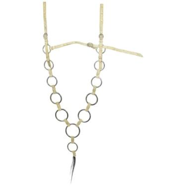 Imagem de Peitoral Argolado de Couro Cru SV5596