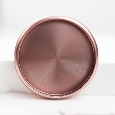 Imagem de SMILE&WAVE Discos de expansão personalizáveis para páginas extras - anéis de fichário DIY para cadernos, agendas, calendários - Serve para Staples ARC e Happy Planners (ouro rosa, 38 mm/1,5 polegada)