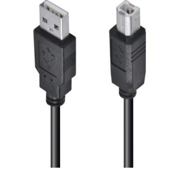 Imagem de Cabo USB para Impressora a Macho X B Macho 2.0 - 5M UAMBM-5 - Vinik