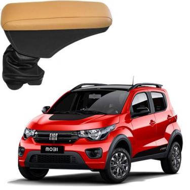 Imagem de Acessório Carro Apoio de Braço Fiat Mobi Encosto Descanso Porta Objeto