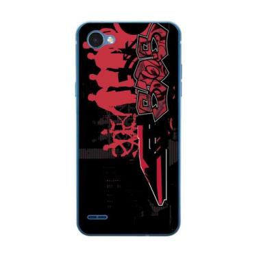 Imagem de Capa Adesivo Skin055 Verso Para LG Q6 Plus - KawaSkin