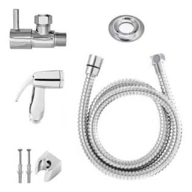 Imagem de Ducha Higienica Abs Cromada 1/4 Volta Engate 1,20mt Potenza - POTENZA 