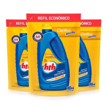 Imagem de Max floc clarificante 3 refil para pisicina hth 900ml