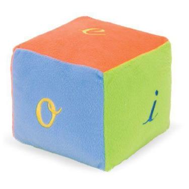 Imagem de Dado de Pelúcia Menino Colorido 15 cm Antialérgico - CTX