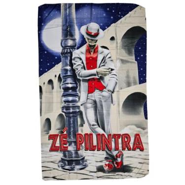 Imagem de Canga de praia Orixás em poliéster - Corpo Dourado Moda Praia, Zé pili