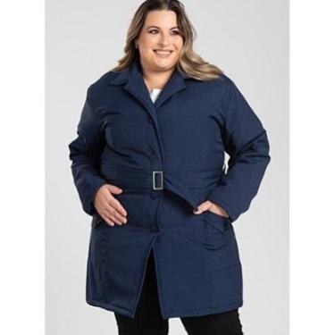 Imagem de Sobretudo Serena Plus Size Microfibra Forrado Feminino-Feminino