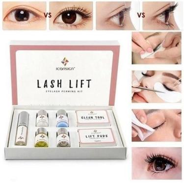 Imagem de Kit Lash Lifting Permanente De Cílios Iconsign Original - Alex Cba Mt