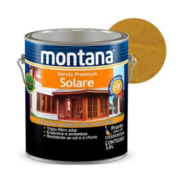 Imagem de Verniz Solare Premium Montana 3,6lt Natural Brilhante